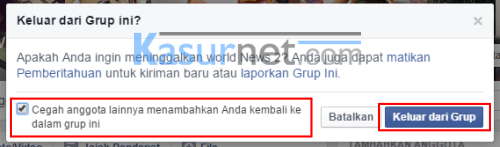 Kesel di Invite teman facebook ke Group gajelas