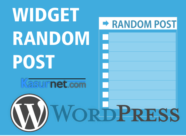 Cara Memasang Widget Random Post Pada WordPress