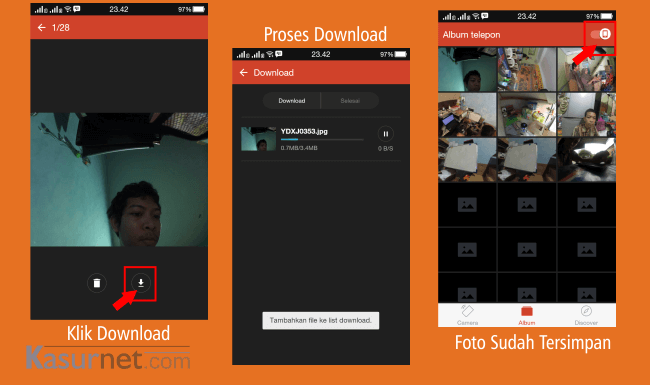 Cara Memindahkan Foto Xiaomi Yi ke Smartphone