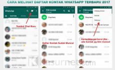 Permalink ke Cara Melihat Kontak Whatsapp Aplikasi Terbaru 2017