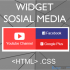Permalink ke Widget Sosial Media Youtube Facebook GPlus Simpel Flat
